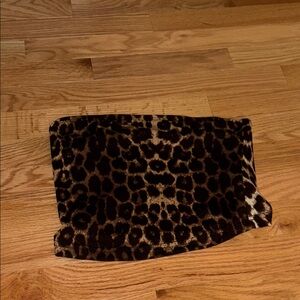 Leopard Print Tube Top